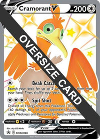 Cramorant V (SWSH086) (carte Jumbo) [Épée et Bouclier : Black Star Promos] 