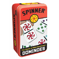 DOMINOES - SPINNER - WILD - COLOR - TIN (EN) (Special Order)