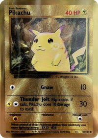 Pikachu (Celebrations Metal Card) (58/102) - Miscellaneous Cards & Products Holofoil