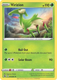 Virizion (15/264)  - SWSH08 Fusion Strike