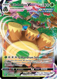 Rillaboom VMAX (23/264)  - SWSH08 Fusion Strike Holofoil