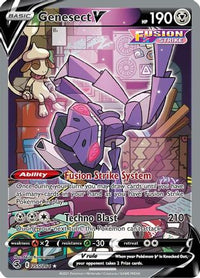 Genesect V (Alternate Full Art) (255/264) - SWSH08 Fusion Strike Holofoil