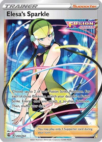 Elesa's Sparkle (Full Art) (260/264) - SWSH08 Fusion Strike Holofoil