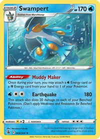 Swampert (64/264)  - SWSH08 Fusion Strike Holofoil