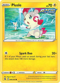 Plusle (89/264)  - SWSH08 Fusion Strike