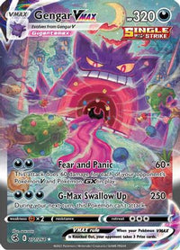 Gengar VMAX (Alternate Art Secret) (271/264) - SWSH08 Fusion Strike Holofoil