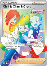 Chili & Cilan & Cress (Secret) (273/264) - SWSH08 Fusion Strike Holofoil