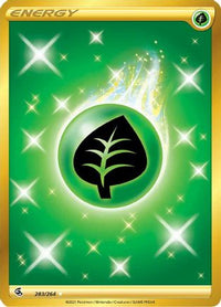 Grass Energy (Secret) (283/264) - SWSH08 Fusion Strike Holofoil