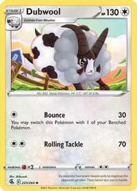 Dubwool (223/264) [Épée et bouclier : Fusion Strike] 