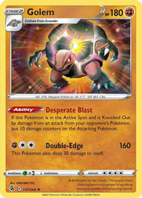 Golem (137/264)  - SWSH08 Fusion Strike