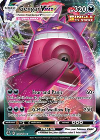 Gengar VMAX (157/264) - SWSH08 Fusion Strike Holofoil