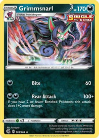 Grimmsnarl (178/264) - SWSH08 Fusion Strike Holofoil
