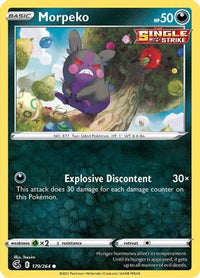 Morpeko (179/264)  - SWSH08 Fusion Strike