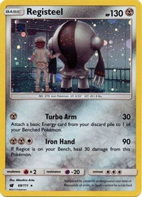 Registeel (68/111) (Cosmos Holo) [Soleil et Lune : Invasion Pourpre] 