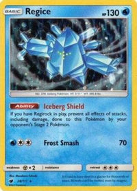 Regice (Cosmos Holo) (28/111) - SM Promos Holofoil