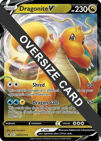 Dragonite V (SWSH154) (carte Jumbo) [Épée et Bouclier : Black Star Promos] 