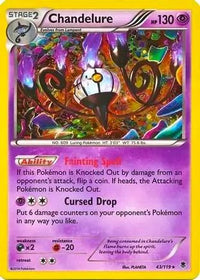 Chandelure (Cosmos Holo) (43/119) - Blister Exclusives Holofoil