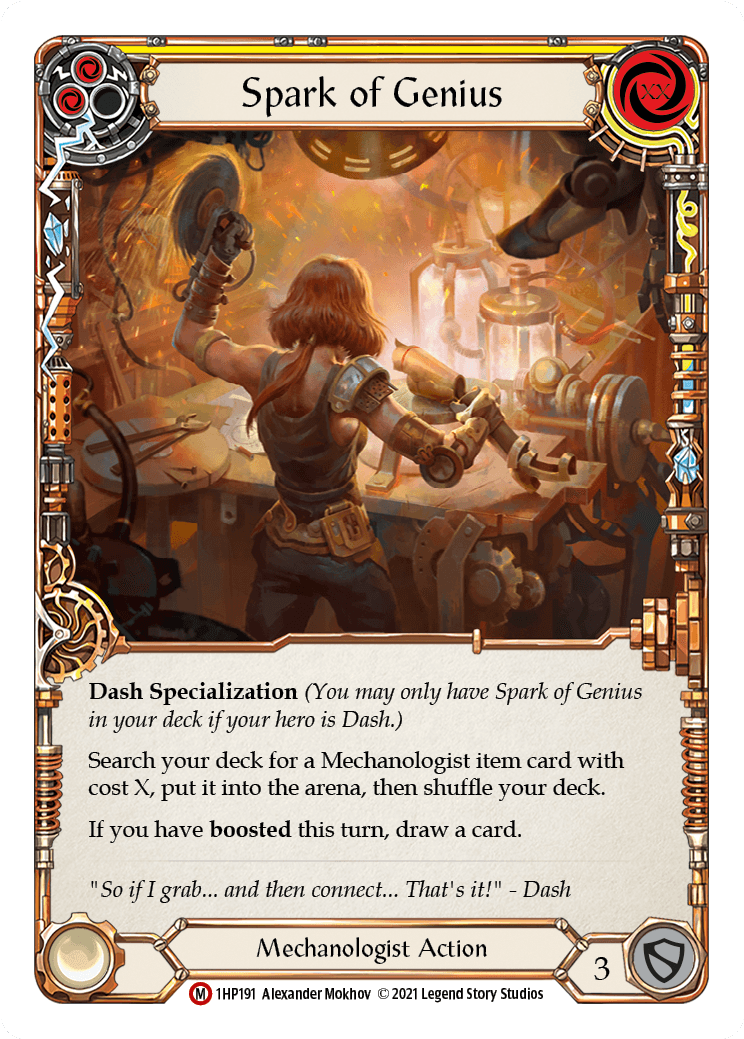 Spark of Genius [1HP191] (History Pack 1) - POKÉ JEUX