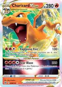 Charizard VSTAR (18/172) - SWSH09 Brilliant Stars Holofoil