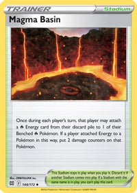 Magma Basin (144/172)  - SWSH09 Brilliant Stars