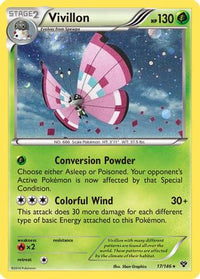 Vivillon (Cosmos Holo) (17/146)  - Blister Exclusives Holofoil