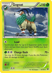 Gogoat (19/146) (Cosmos Holo) [XY : Ensemble de base] 