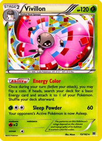 Vivillon (15/162) (Cosmos Holo) [XY : PERCÉE] 