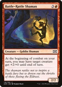 Battle-Rattle Shaman [Double Masters]