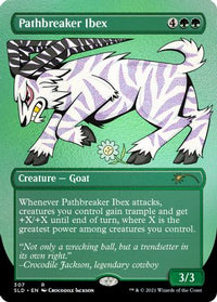 Pathbreaker Ibex (Foil Etched) (SLD-307) - Secret Lair Drop Series Foil