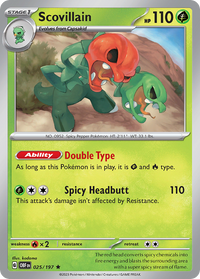 Scovillain (Cosmos Foil) (25/197) - Miscellaneous Cards & Products Holofoil