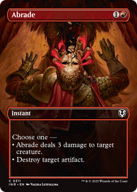 Abrade (Borderless) [Innistrad Remastered]