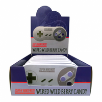 NINTENDO - SNES CONTROLLER - WILD BERRY CANDY TIN - CDU — LOT × 12 (Special Order)