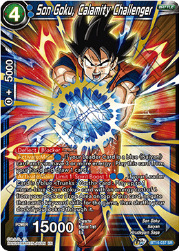Son Goku, Calamity Challenger (BT14-037) [Cross Spirits] - POKÉ JEUX