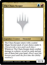 The Chaos Keeper [Mystery Booster 2 Playtest Cards]