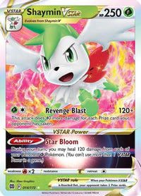 Shaymin VSTAR (14/172) - SWSH09 Brilliant Stars Holofoil
