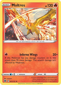 Moltres (21/172) - SWSH09 Brilliant Stars Holofoil