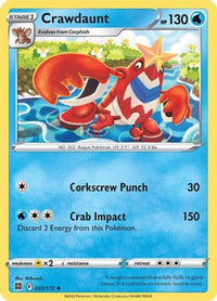 Crawdaunt (033/172) [Épée et bouclier : étoiles brillantes] 