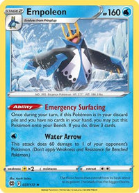 Empoleon (37/172)  - SWSH09 Brilliant Stars Holofoil