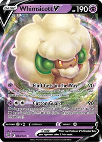 Whimsicott V (64/172)  - SWSH09 Brilliant Stars Holofoil