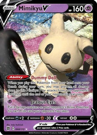 Mimikyu V (68/172)  - SWSH09 Brilliant Stars Holofoil