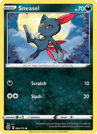 Sneasel (86/172)  - SWSH09 Brilliant Stars