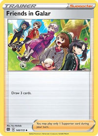 Friends in Galar (140/172)  - SWSH09 Brilliant Stars