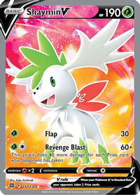 Shaymin V (Full Art) (152/172)  - SWSH09 Brilliant Stars Holofoil