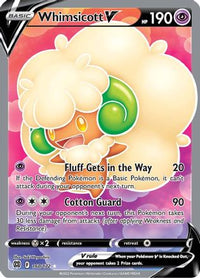 Whimsicott V (160/172) [Épée et bouclier : étoiles brillantes] 