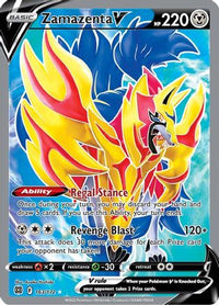 Zamazenta V (Full Art) (163/172) - SWSH09 Brilliant Stars Holofoil