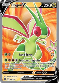 Flygon V (Full Art) (164/172) - SWSH09 Brilliant Stars Holofoil