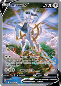 Arceus V (Alternate Full Art) (166/172) - SWSH09 Brilliant Stars Holofoil