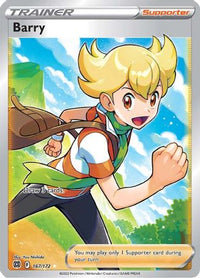Barry (Full Art) (167/172) - SWSH09 Brilliant Stars Holofoil