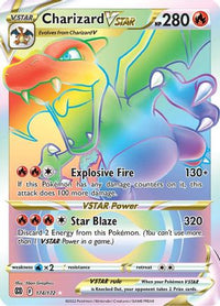 Charizard VSTAR (Secret) (174/172) - SWSH09 Brilliant Stars Holofoil