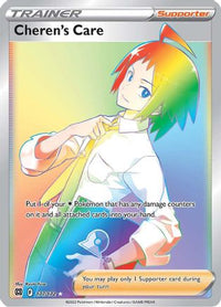 Cheren's Care (Secret) (177/172) - SWSH09 Brilliant Stars Holofoil
